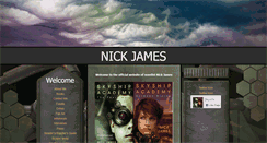 Desktop Screenshot of nickjamesbooks.com